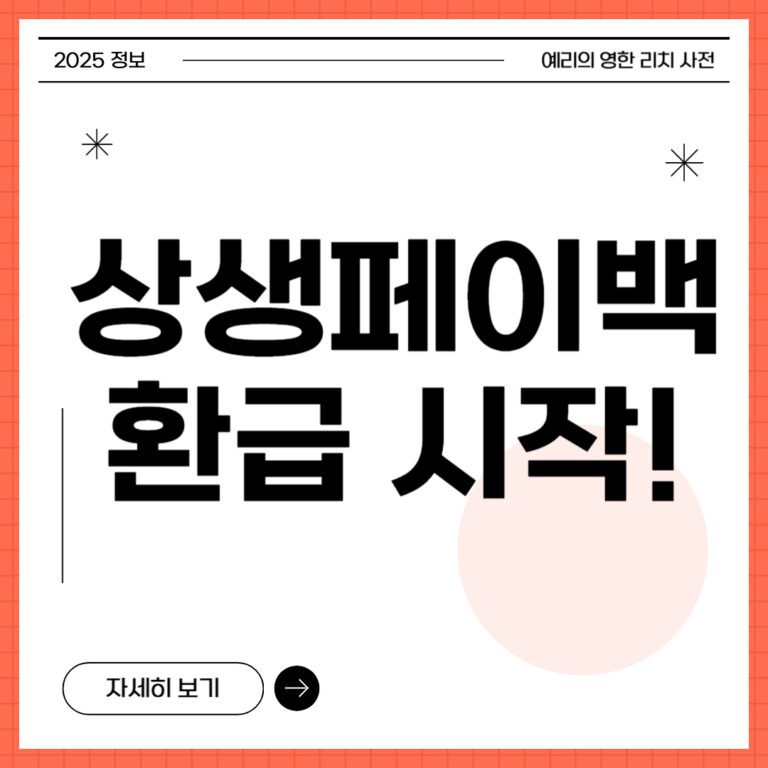 상생페이백 환급 시작